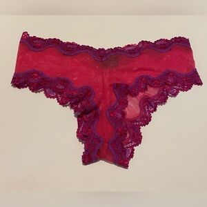Victoria’s Secret Sexy Little Things Low Rise Brazilian Panty Size L New